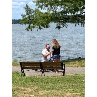 Engagement: Lake Quannapowitt, Wakefield