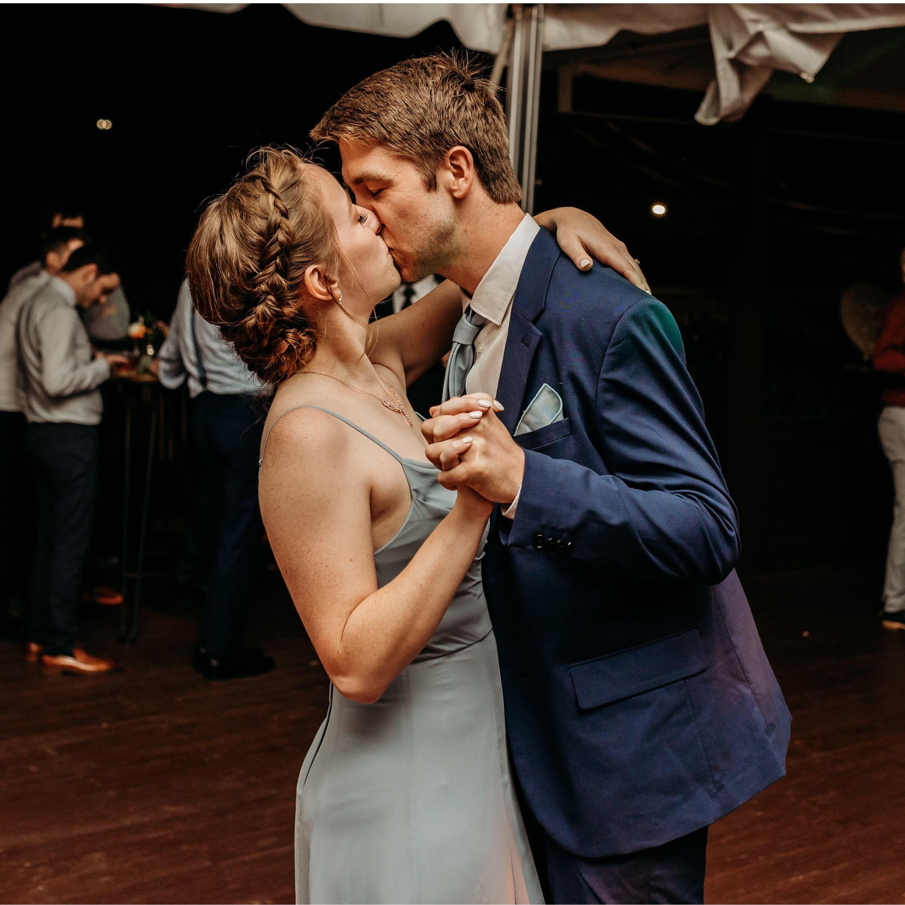 At Lindsay and Cooper Mitzel's wedding in March of 2024. It was such an honor to celebrate with them!