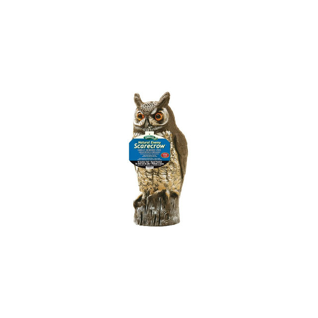 Dalen Scarecrow Great Horned Owl Animal Repellent Decoy For All Pests
