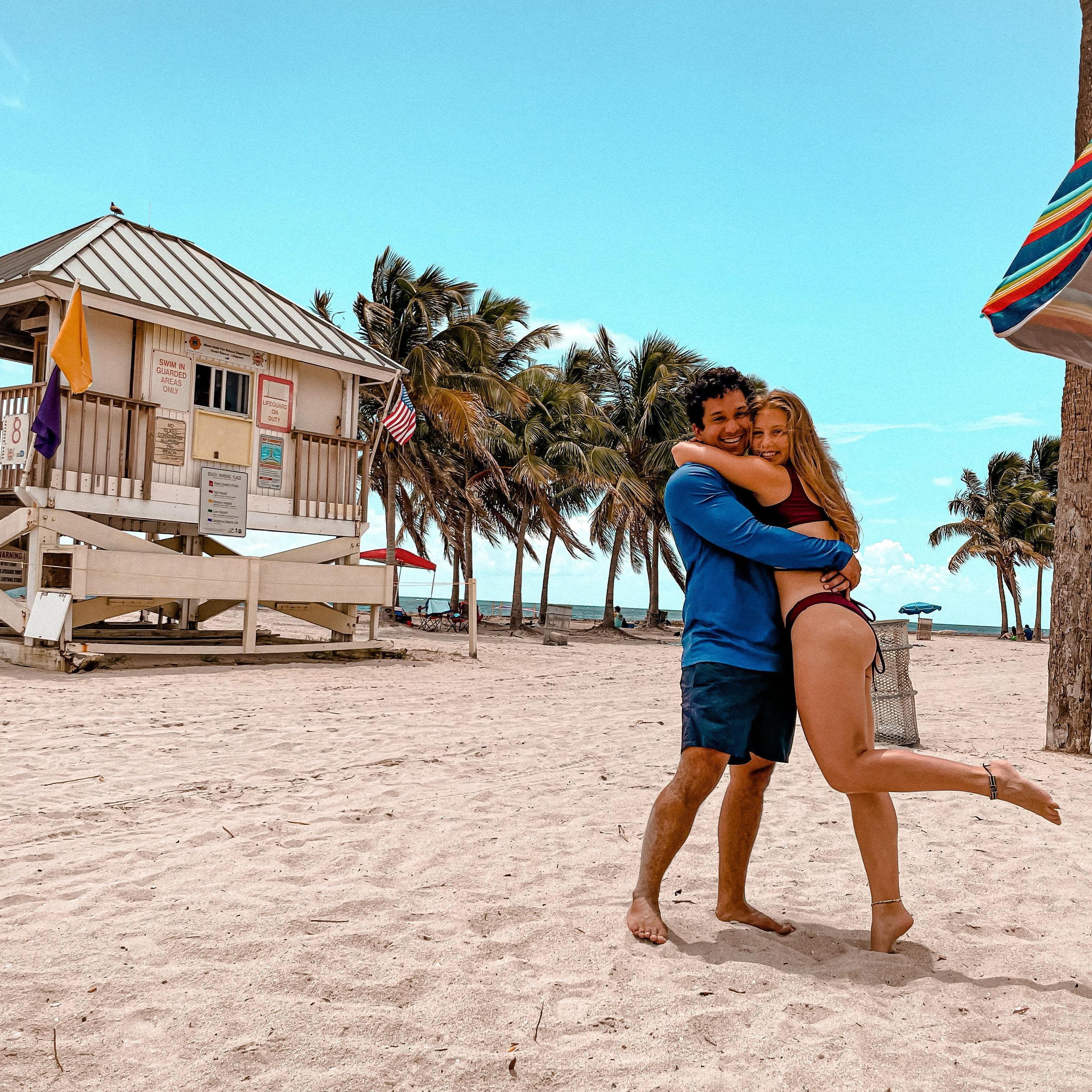 Día de playa en Miami