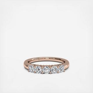 Women's Five Stone Diamond Wedding Ring