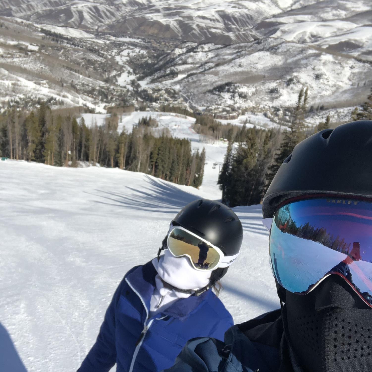 Spring skiing in Beaver Creek