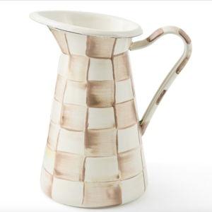 Mocha Check Medium Practical Pitcher