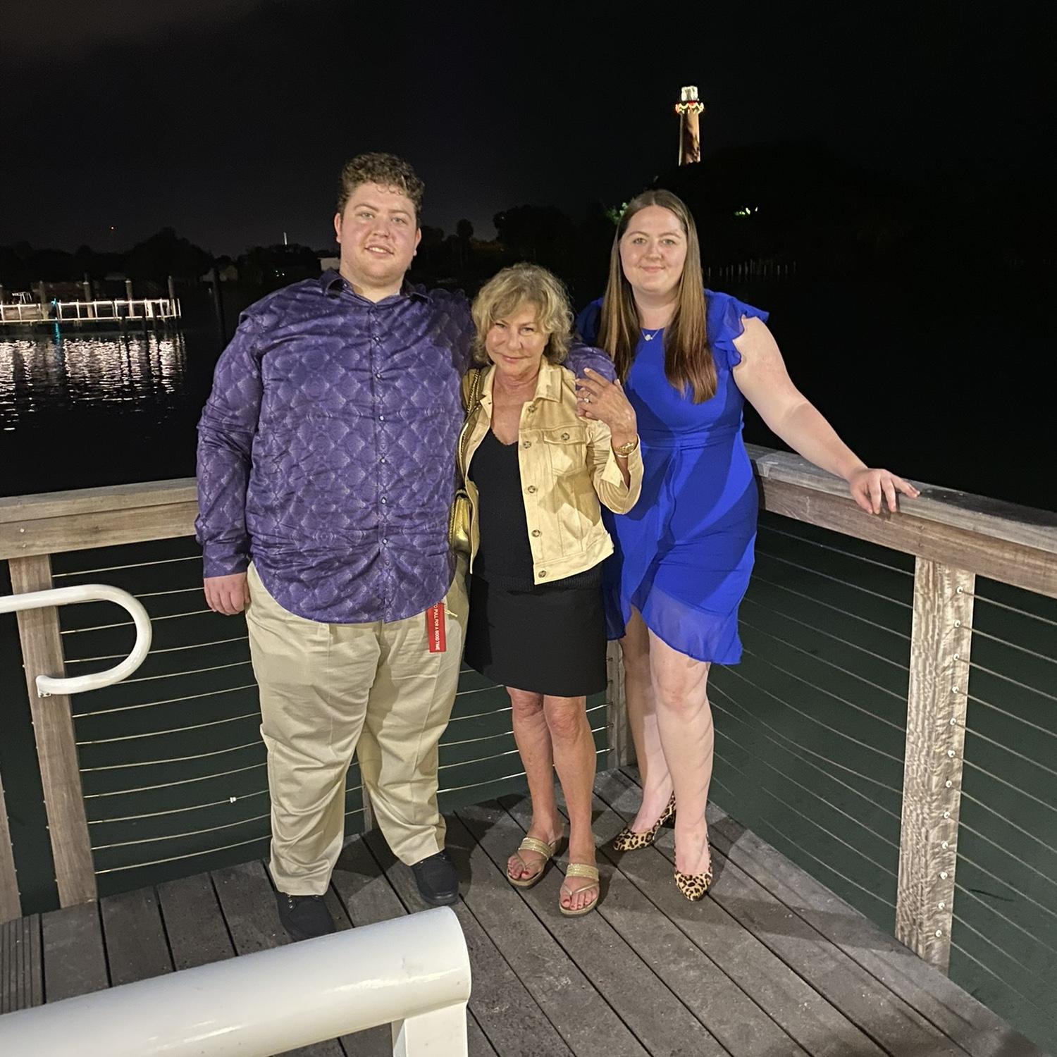 One of our favorite people (the other one is holding the camera). This is Nancy Roe a.k.a Nana. She is one of the strongest and most loving women we know. She’s a true example of unconditional love.