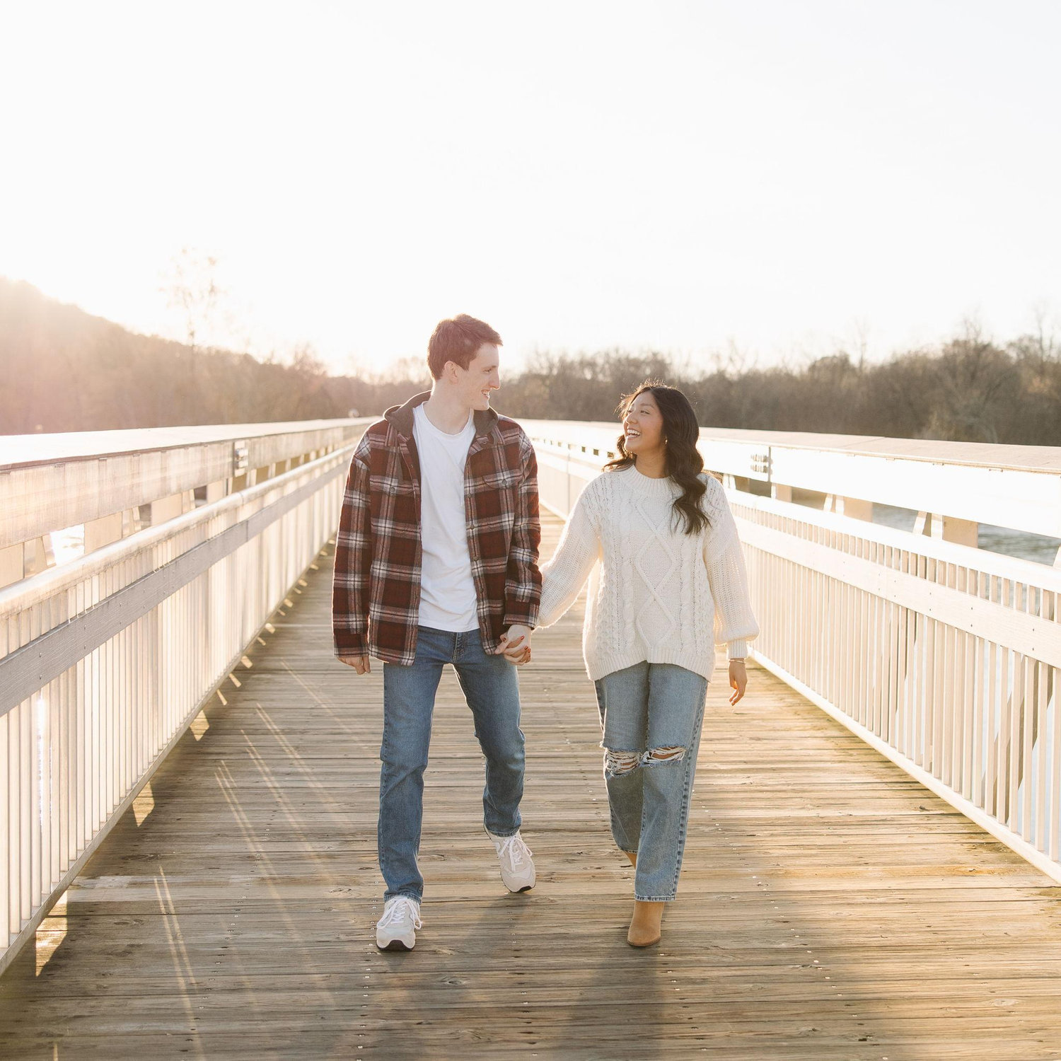 Photoshoot we took on the bridge he would one day propose to me on!