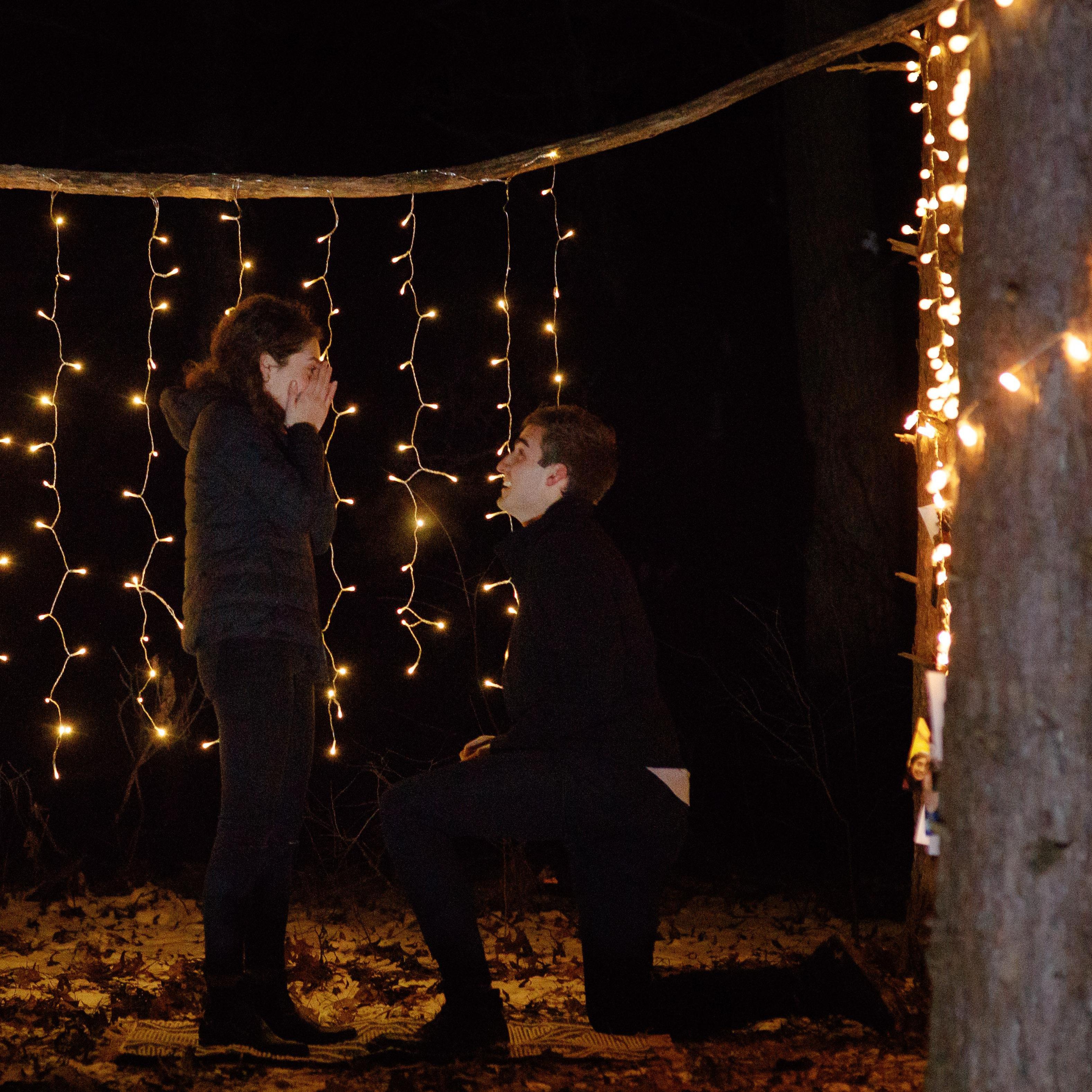 Forever grateful that Ben asked my best friend to sneakily take pictures of this moment. / Photo Credit: Sarah Orsag