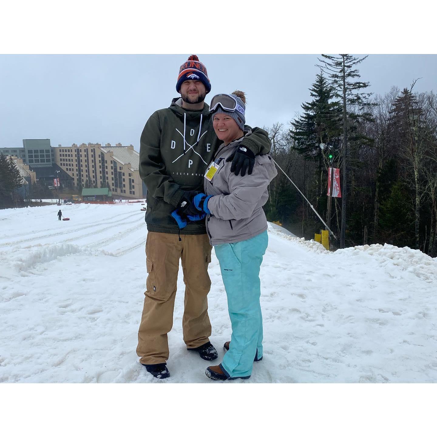 Trevor's 30th birthday at Snowshoe