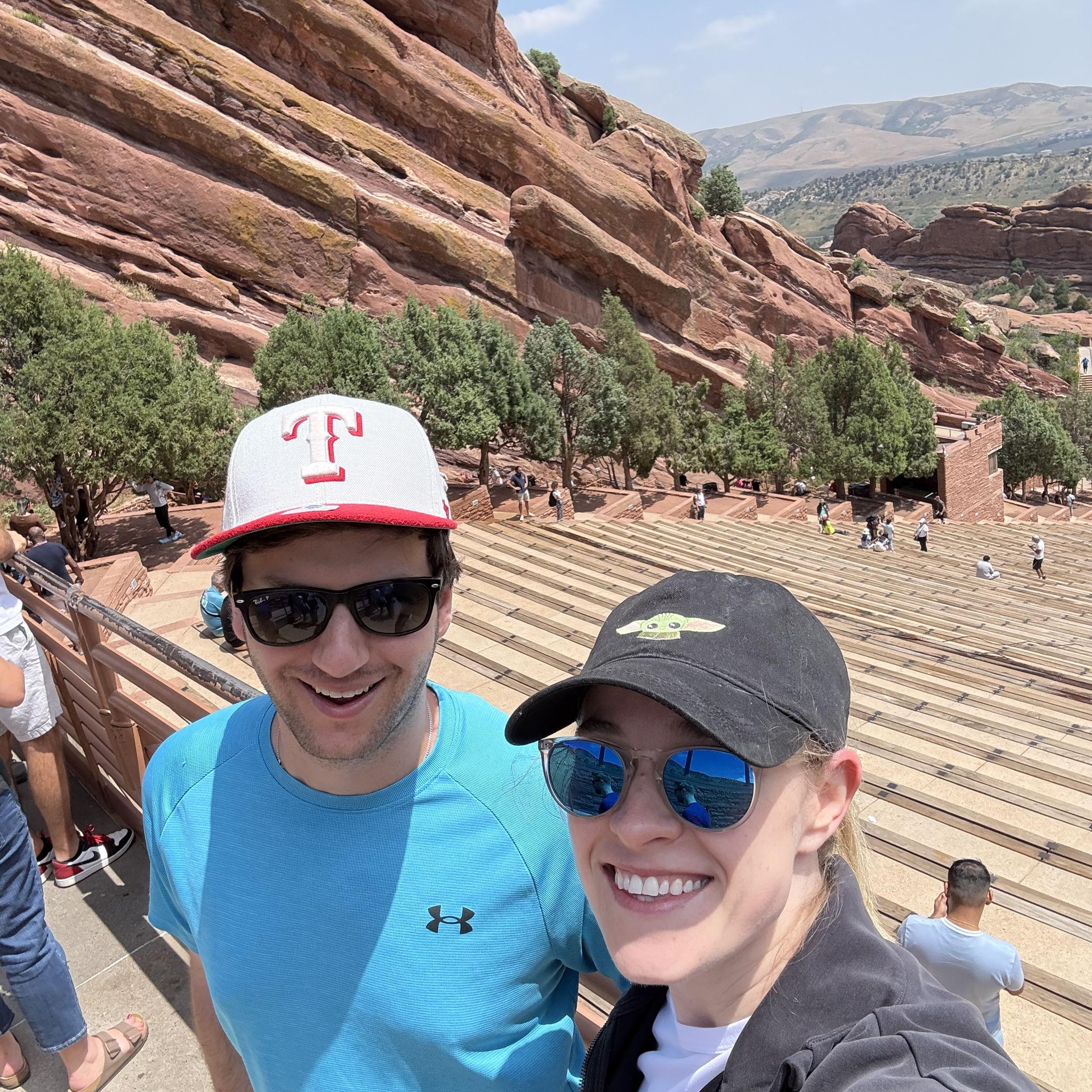 Red Rocks in Colorado