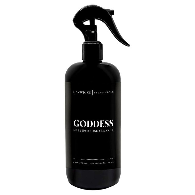 Mavwicks Fragrances All Purpose Cleaner Spray (Goddess) 16 Oz – Multipurpose Surface Cleaning Spray for Kitchen, Bathroom, Floors and Counters, Home and Office, Natural and Non-Toxic