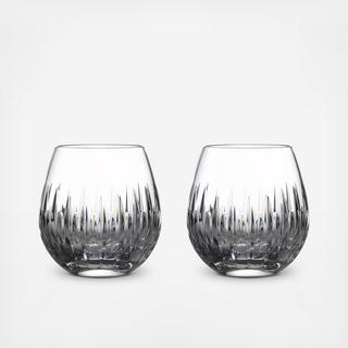 Mara Stemless Wine Glass, Set of 2