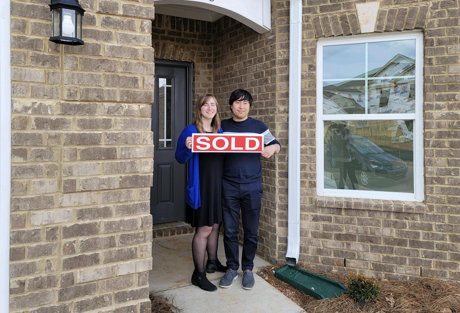 We bought our first house together in March 2022