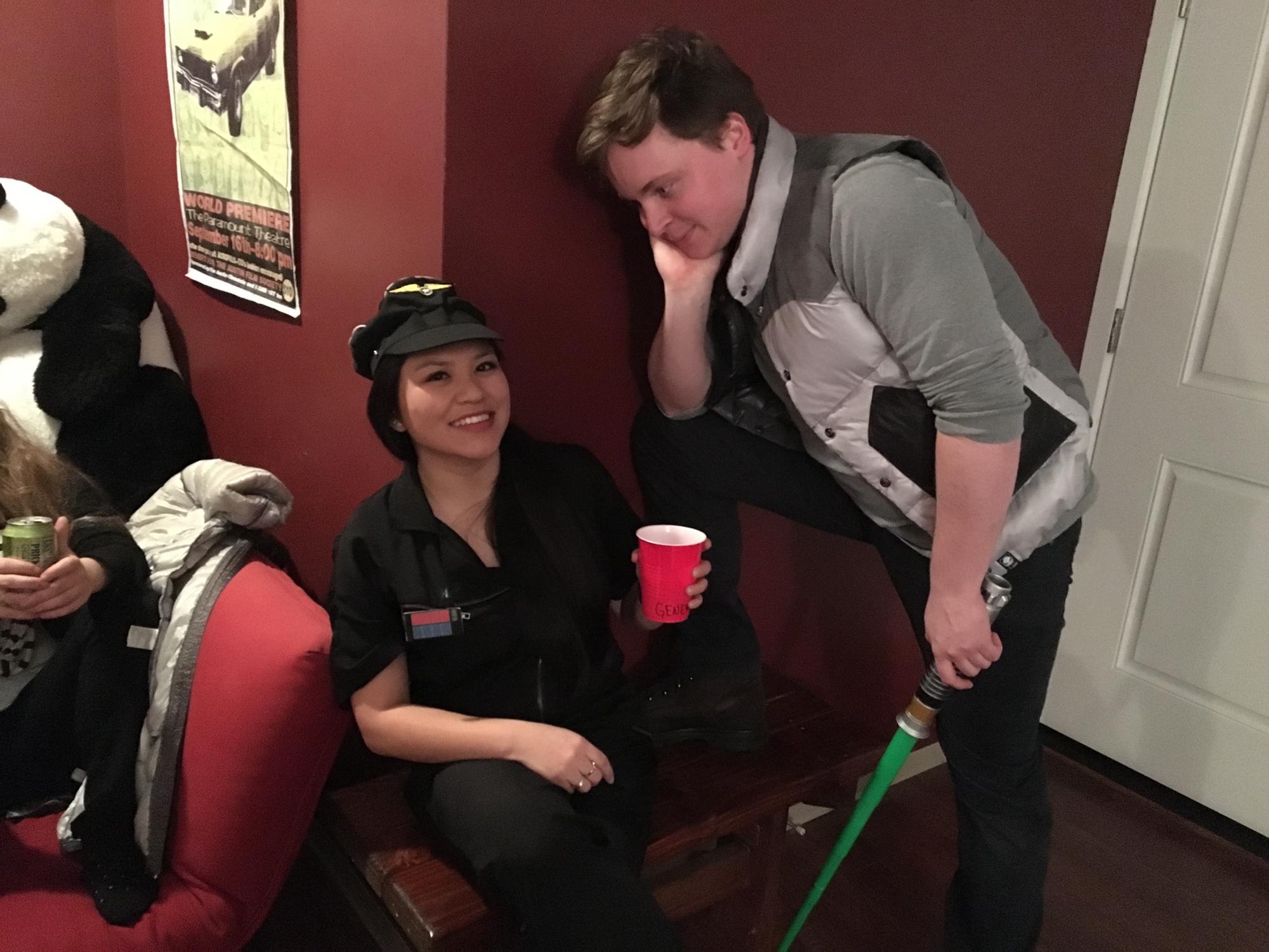 Our dear friend Caitlin was known for her themed parties in college!
