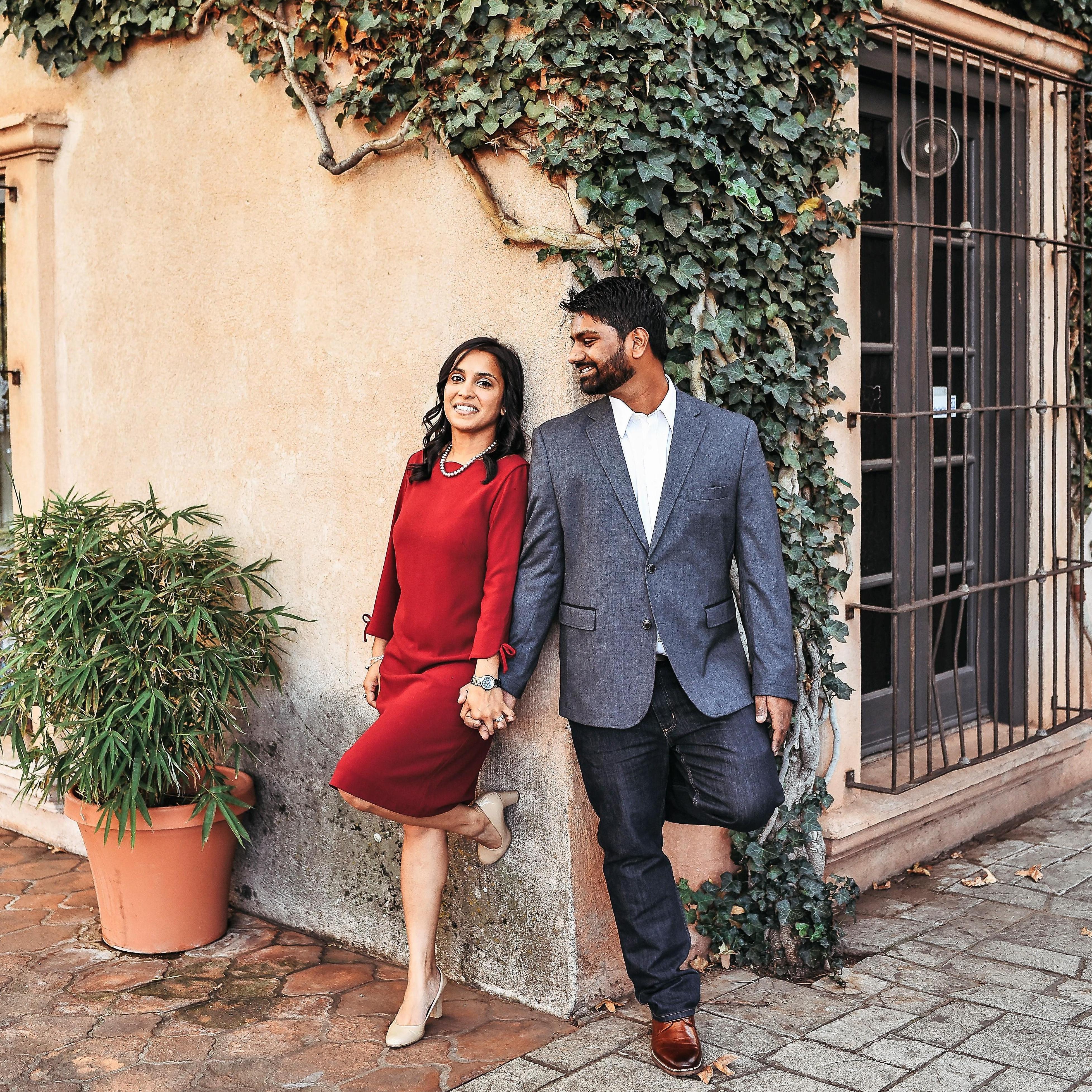 Posing at Tlaquepaque, Sedona.