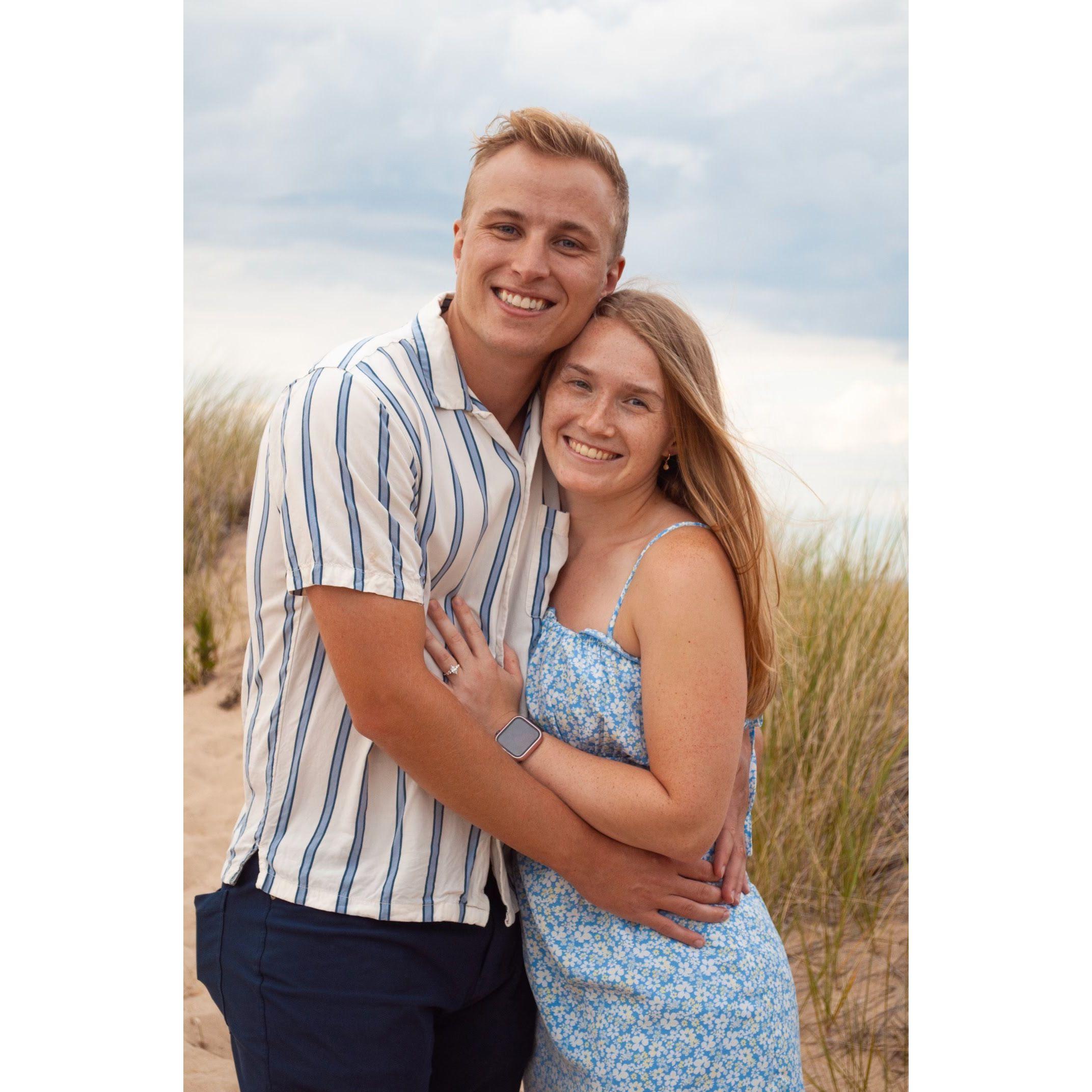 The Future Mr. and Mrs. Drake and Katie Silver