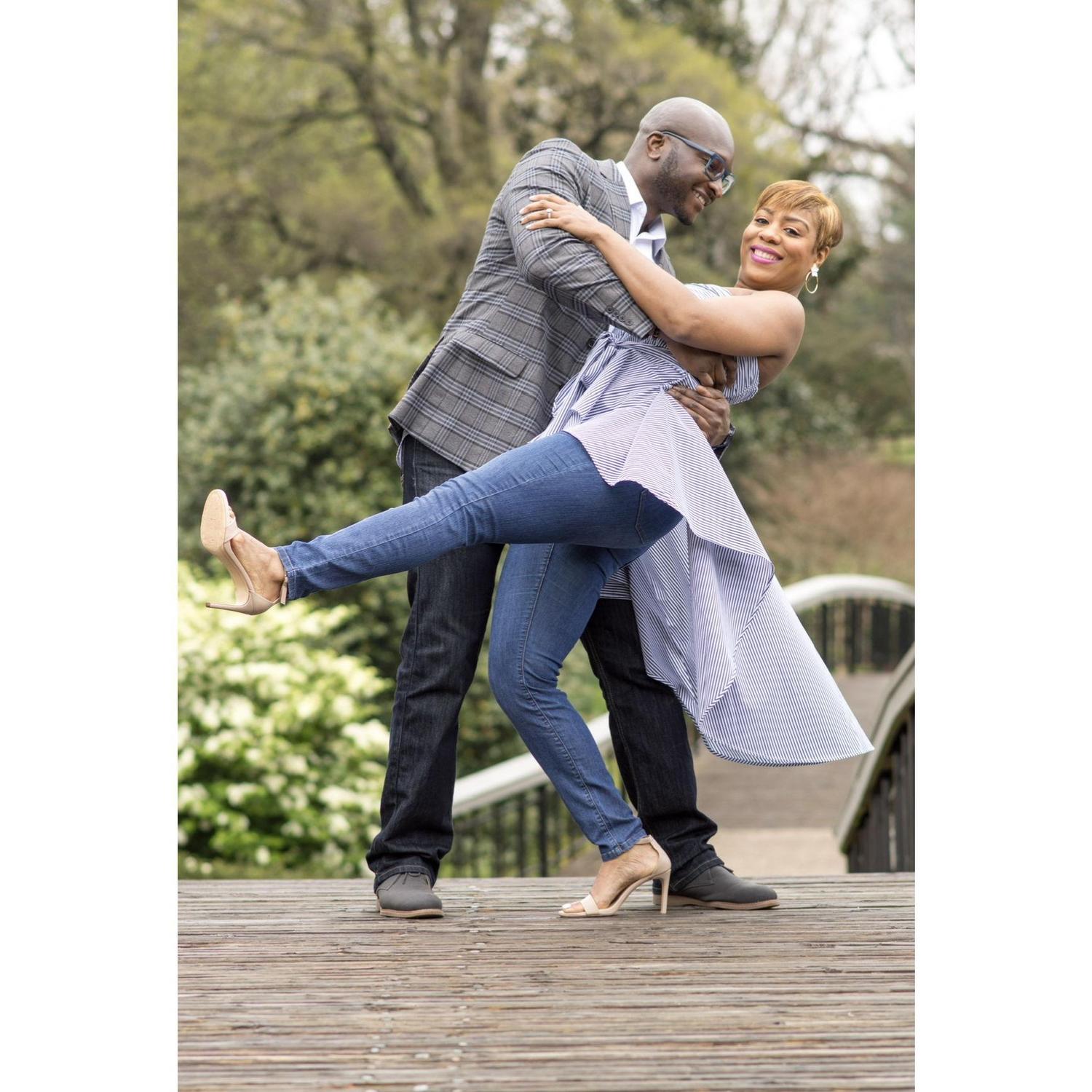 Our first engagement photoshoot.