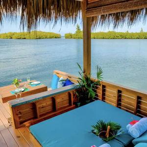 Honeymoon: Over-Water Bungalow in Roatán, Honduras