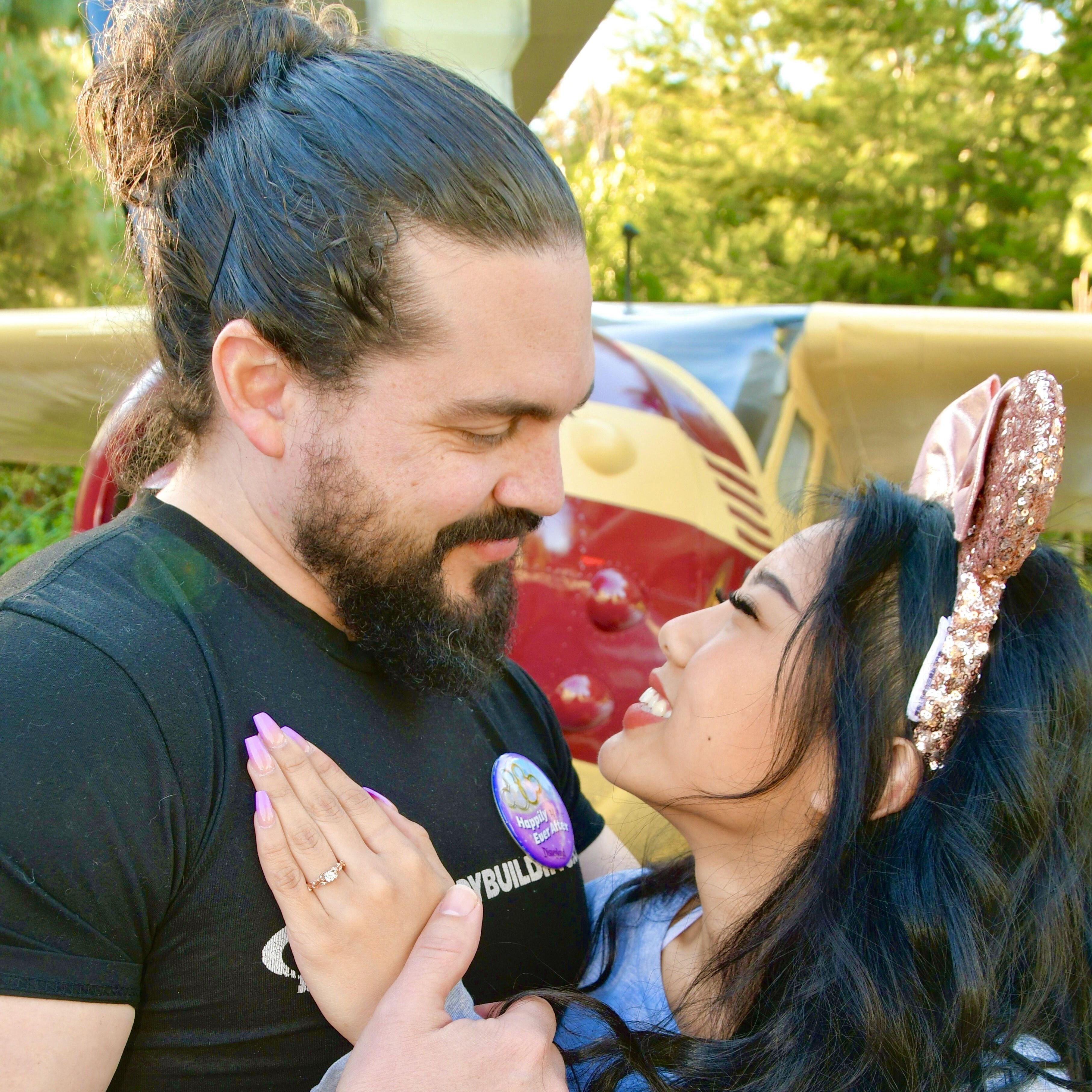 The day we got engaged.