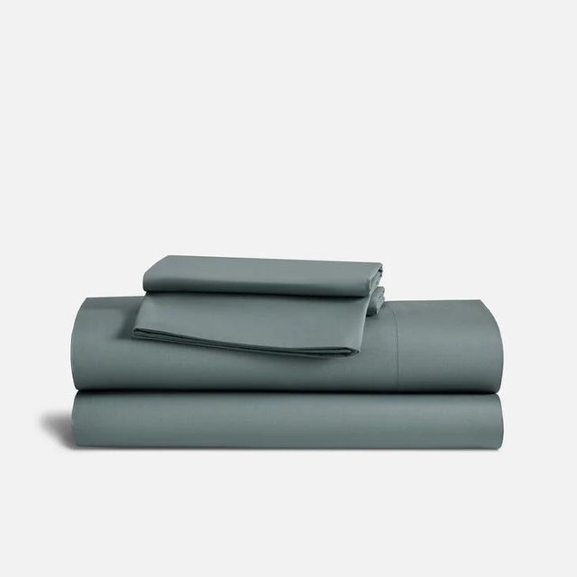 Classic Percale Core Sheet Set - Queen, Aegean
