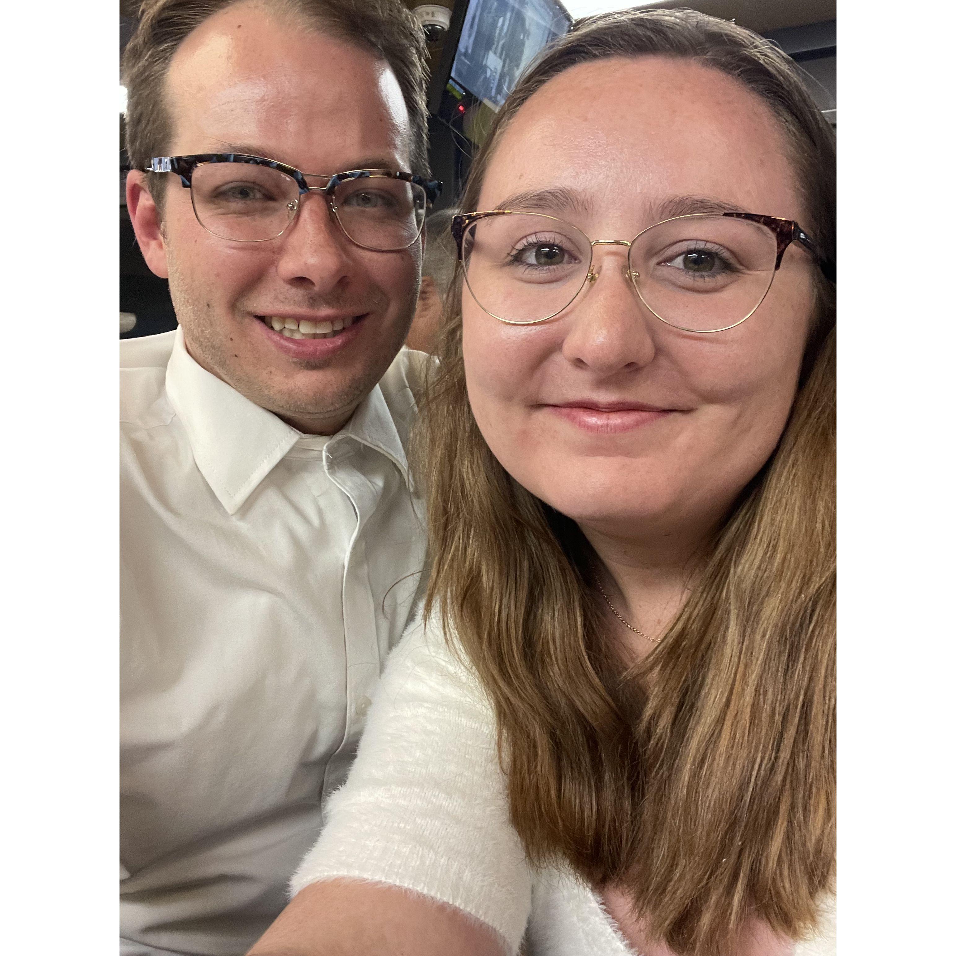 Late night stop at Waffle House after Sips Under the Sea for New Year's Eve at Georgia Aquarium