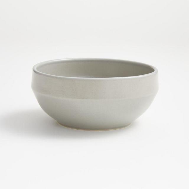 Visto Grey Stoneware Cereal Bowl