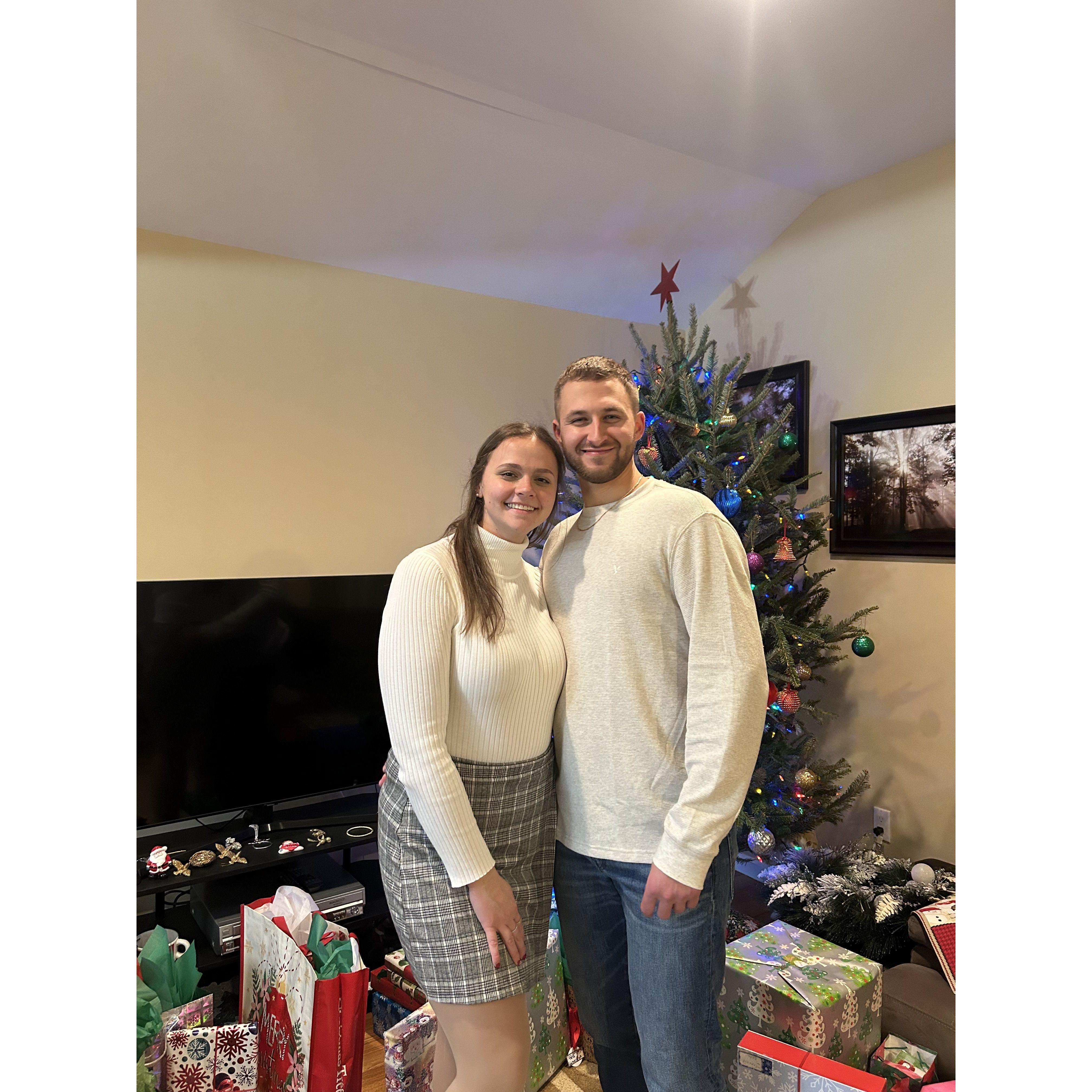 Our first Christmas together!
