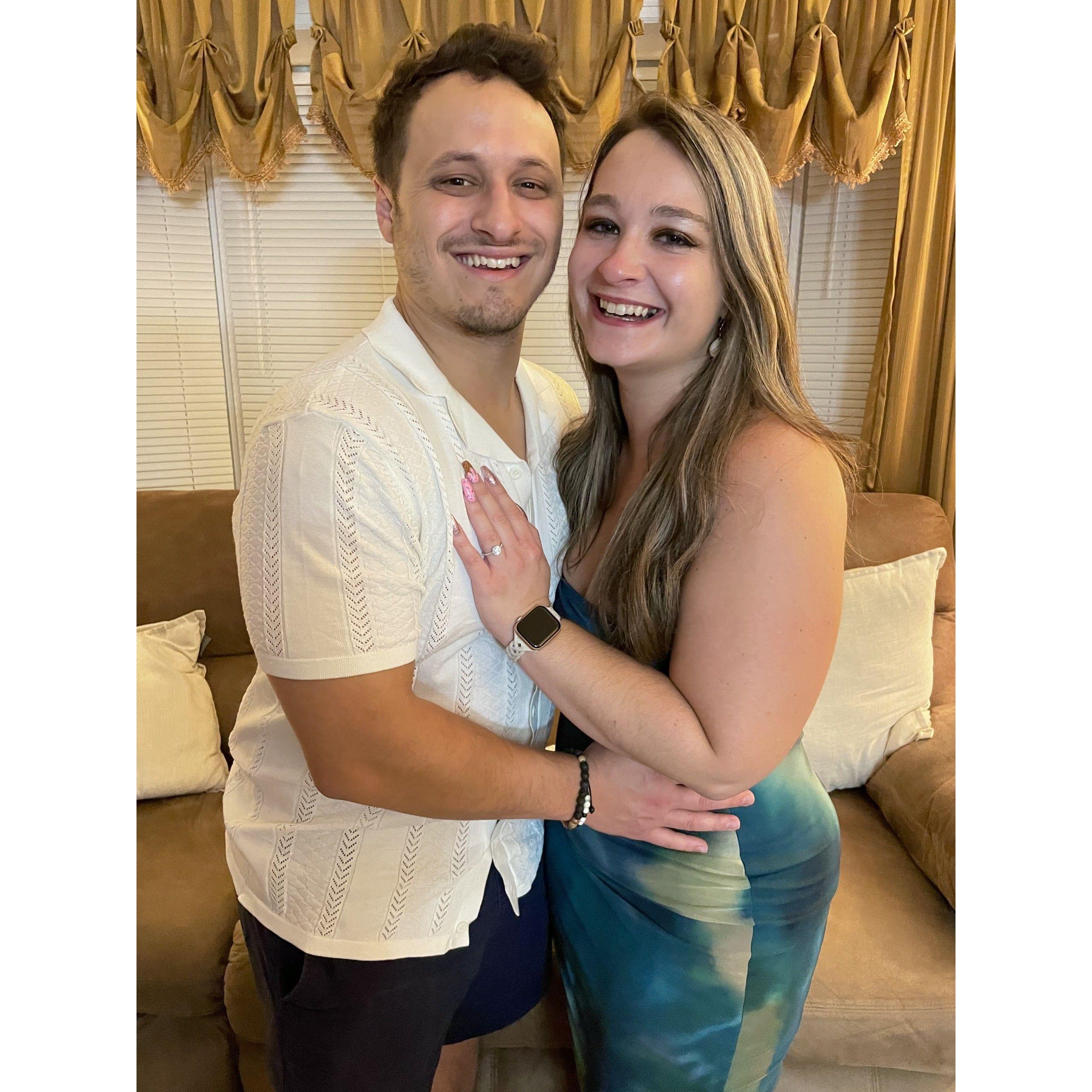 Right after our engagement