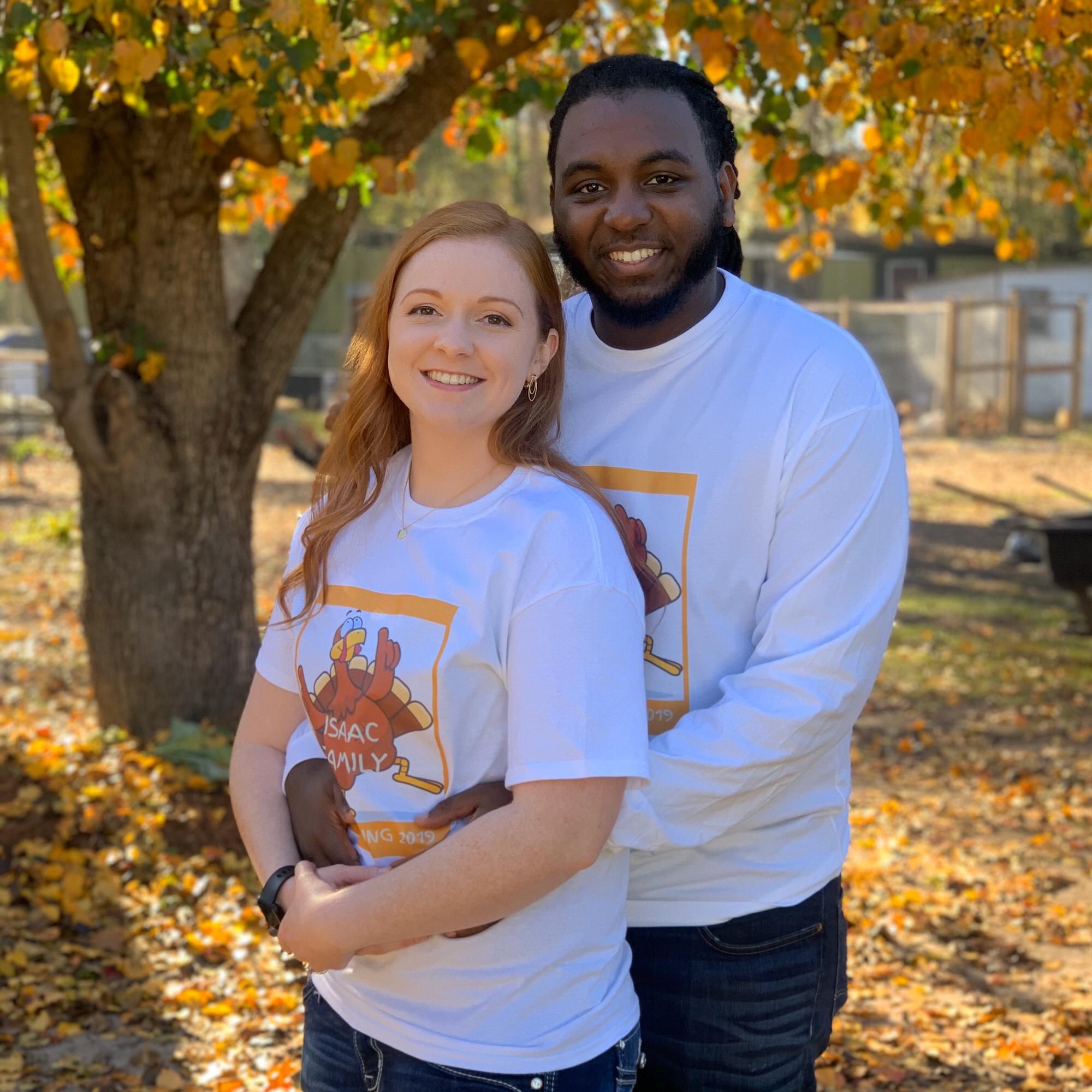 Official Member of the Isaac Family! (Photo creds: my new sister Nya!!) 🦃🧡🦃