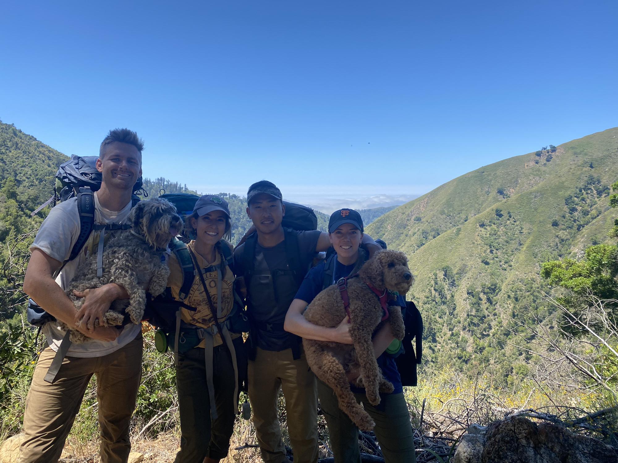 Backpacking trip with the Lee’s!