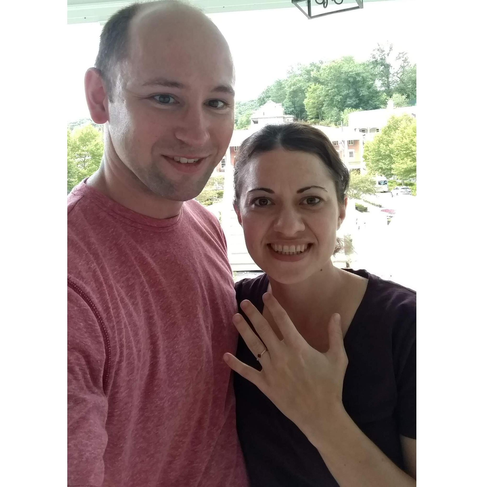 This is when we got engaged <3