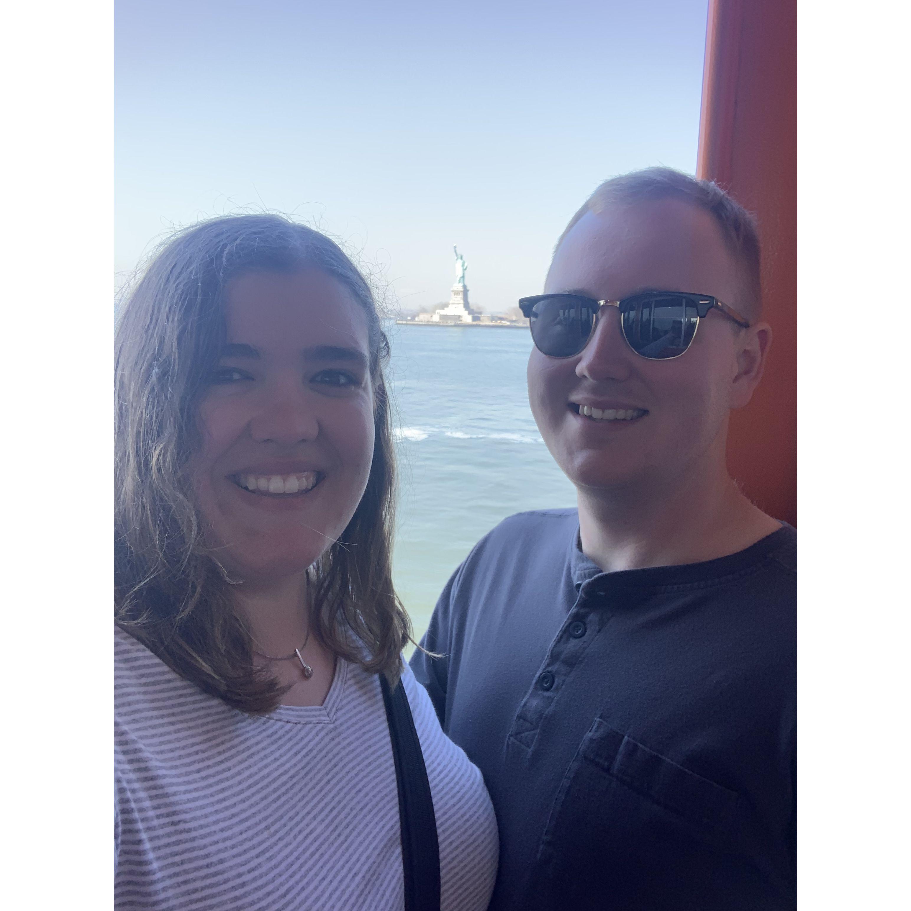 Traveled to NYC for spring break in 2022