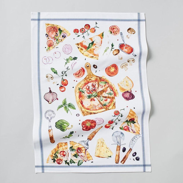 Sur La Table Pizza Kitchen Towel, Multi