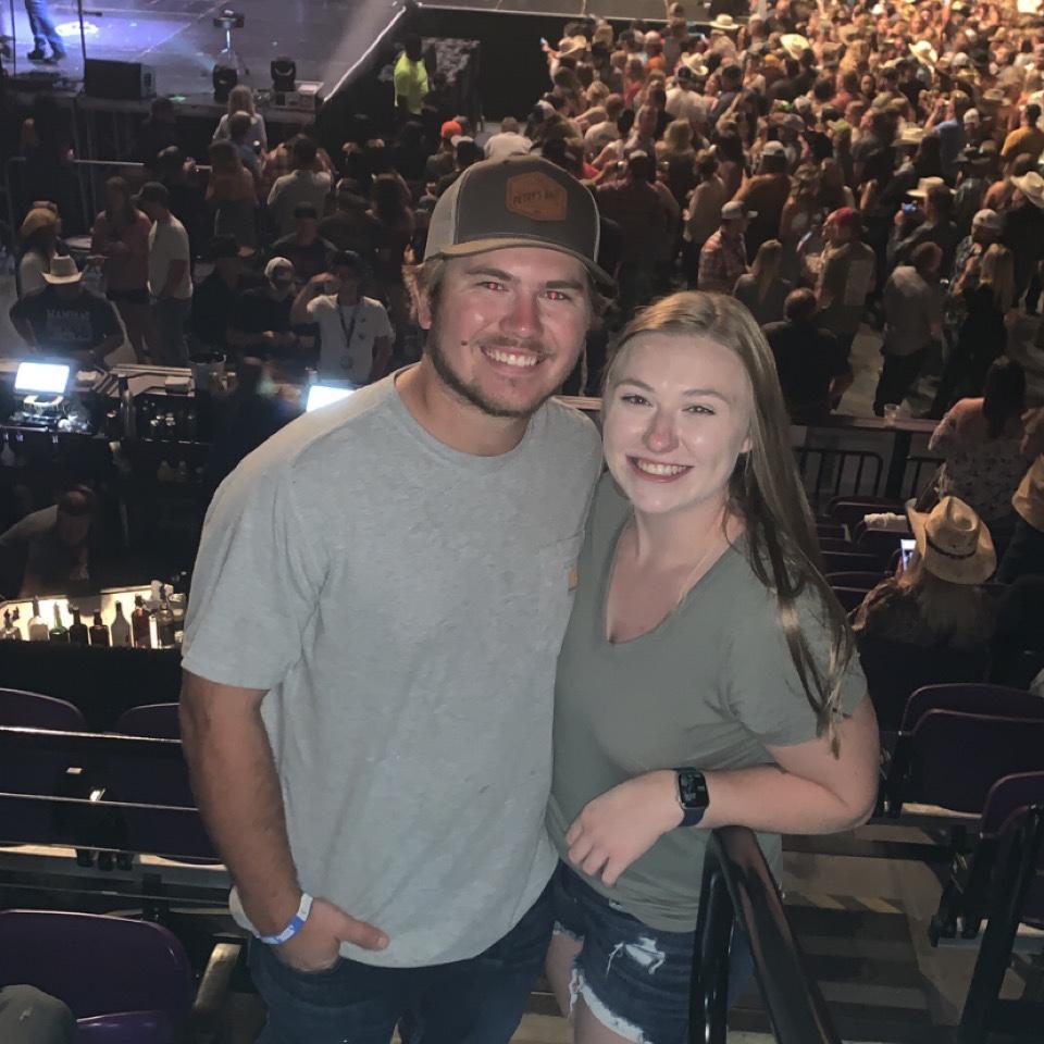 Two-steppin’ our way into forever, one concert at a time. 🤠🎤