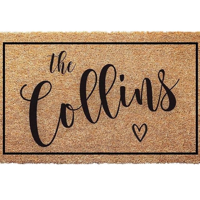 Personalized Gift, Personalized Gifts For Her, Gift For Women, Custom Door Mat, Front Porch Decor Door Mat