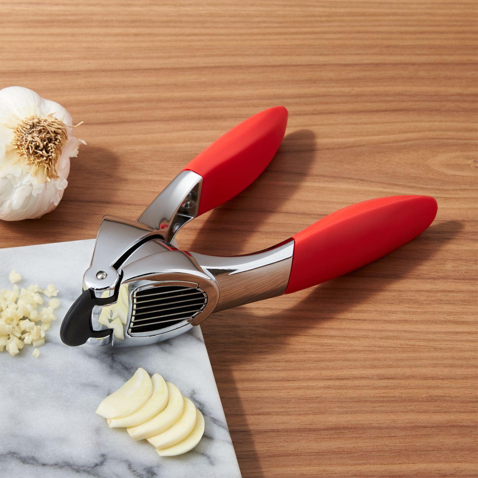 Garlic cutter & press DUO, 2-in-1 garlic tool