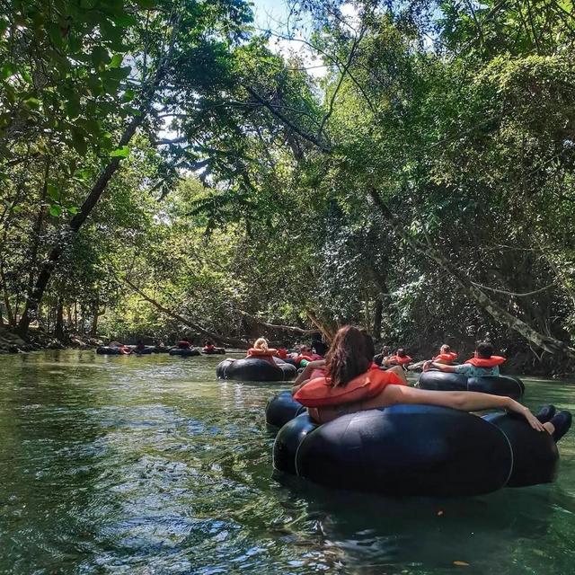River Tubing + Bamboo Beach Club In Jamaica - Honeymoon Experience