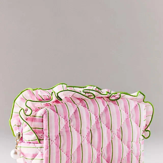 Shiraleah Striped Cosmetic Pouch