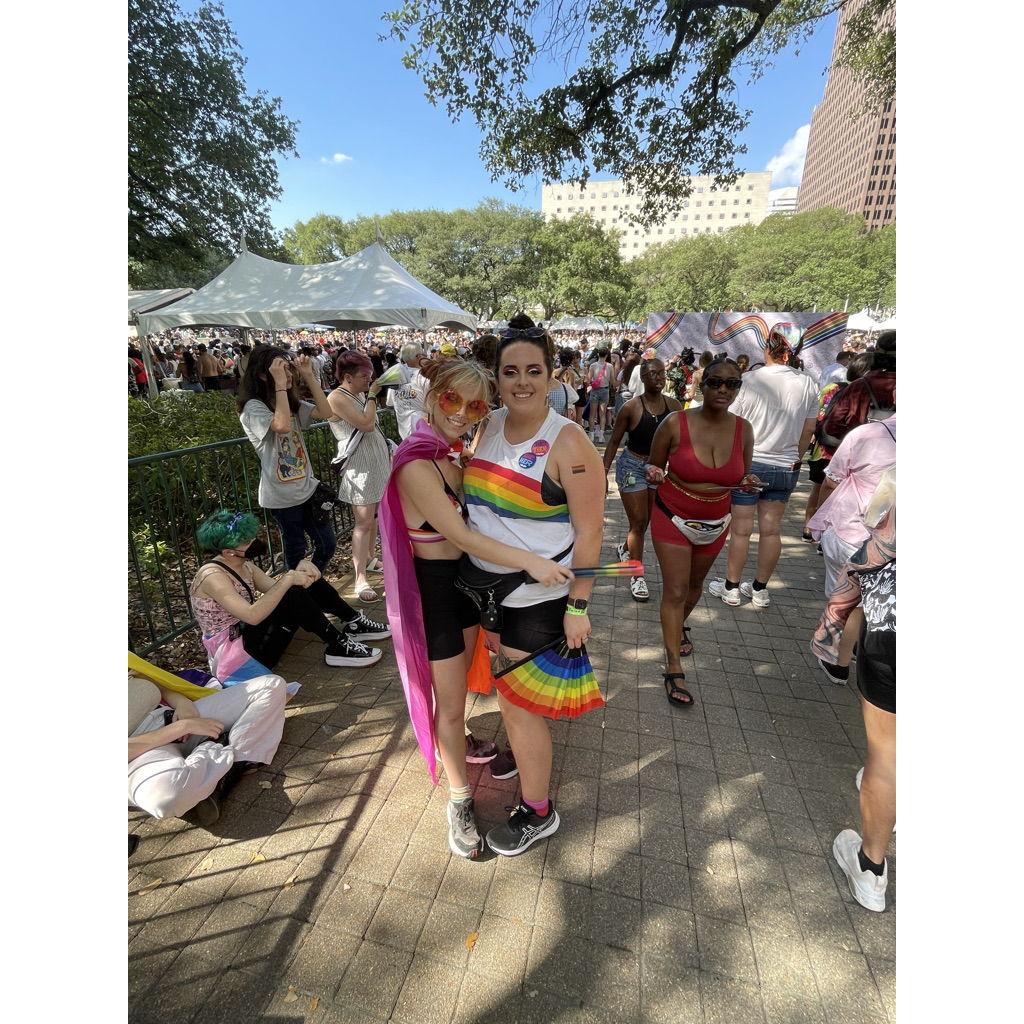 Our first pride parade celebration!