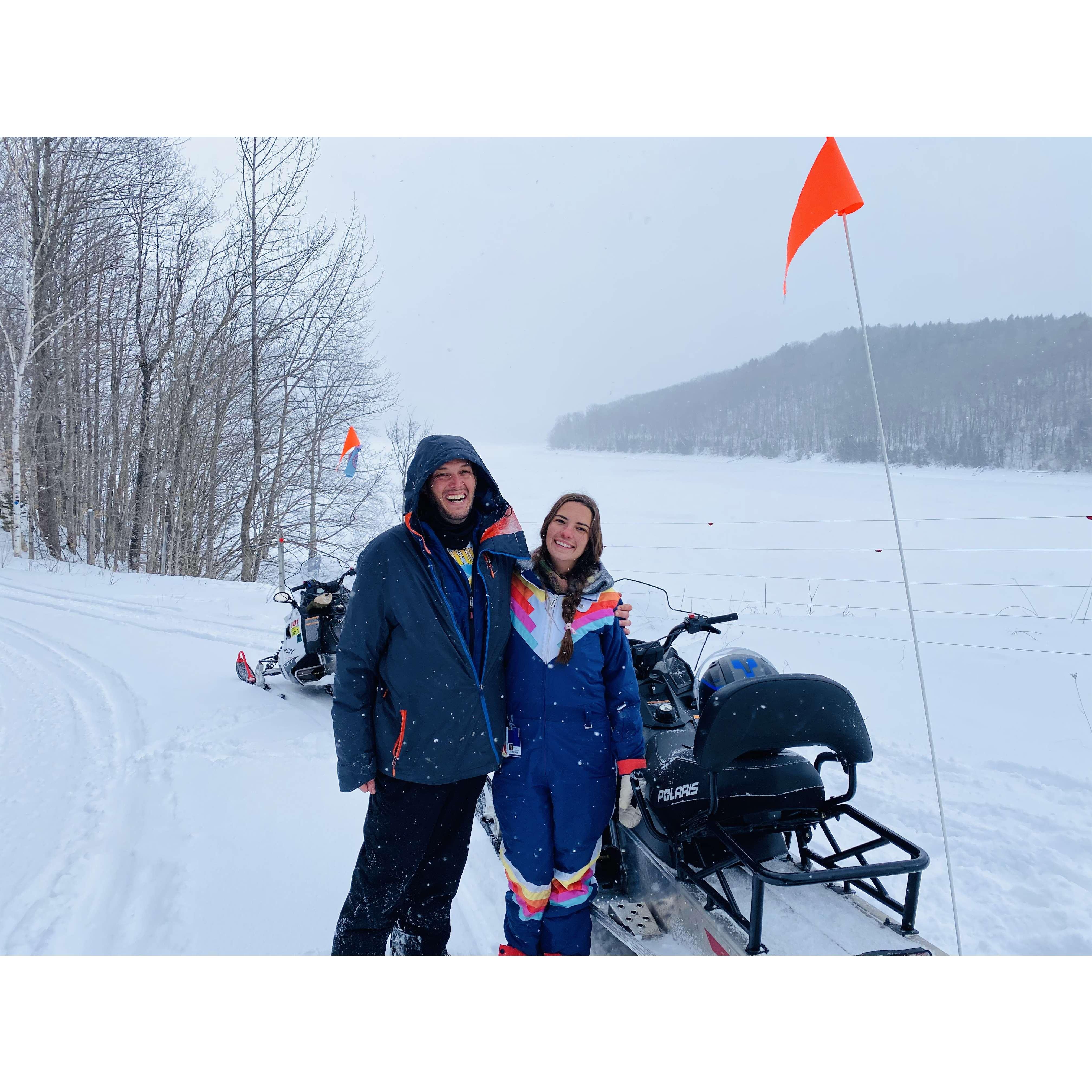 Snowmobiling, 2021