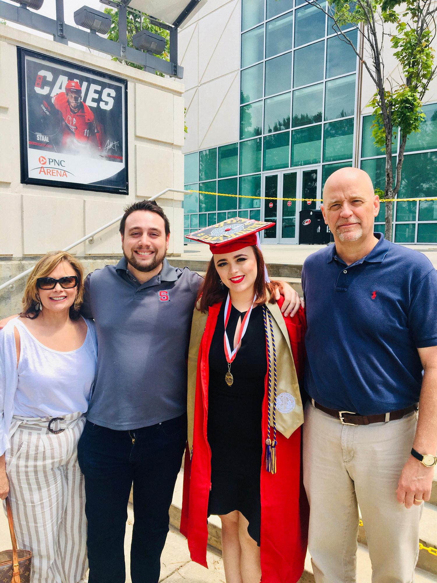 Megan's graduation from NCSU!