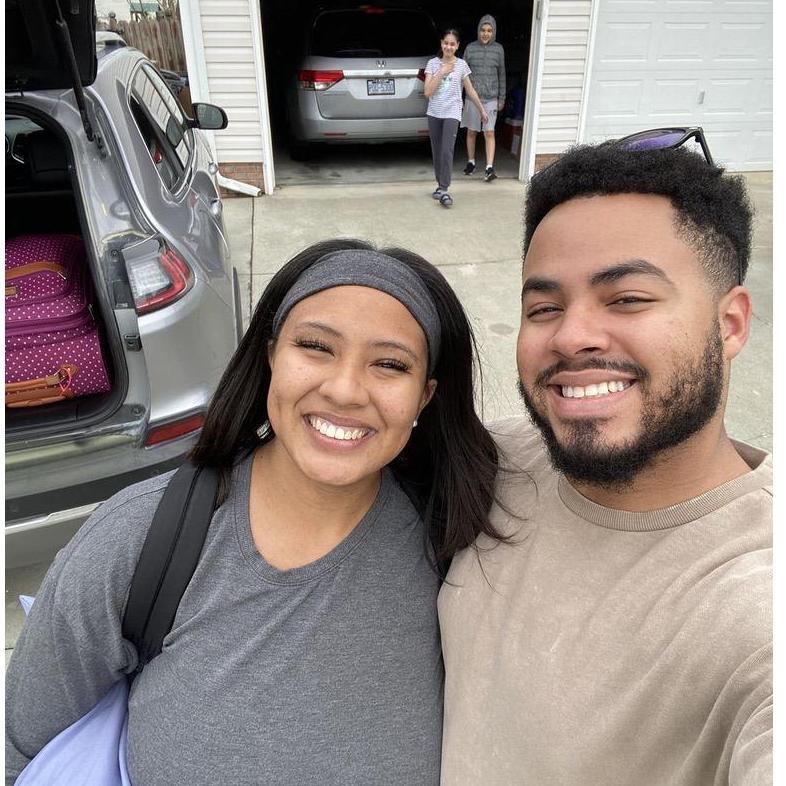 March 28 2021- After our 12 hour road trip we arrived in North Carolina visiting Tristens family!