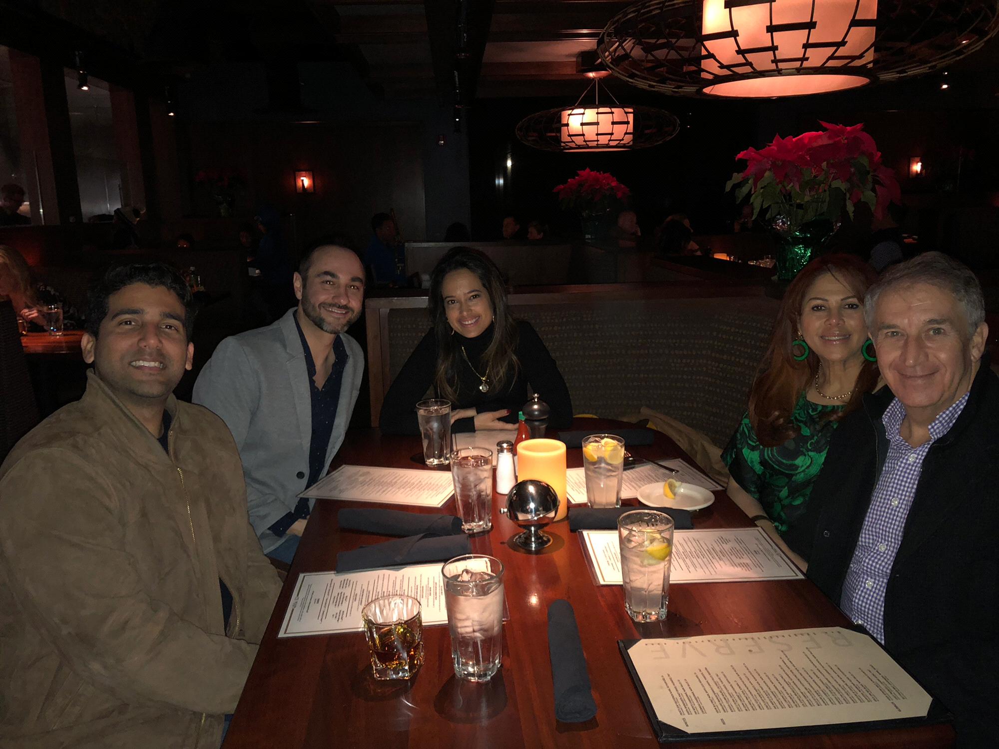 First time meeting the Rosario family