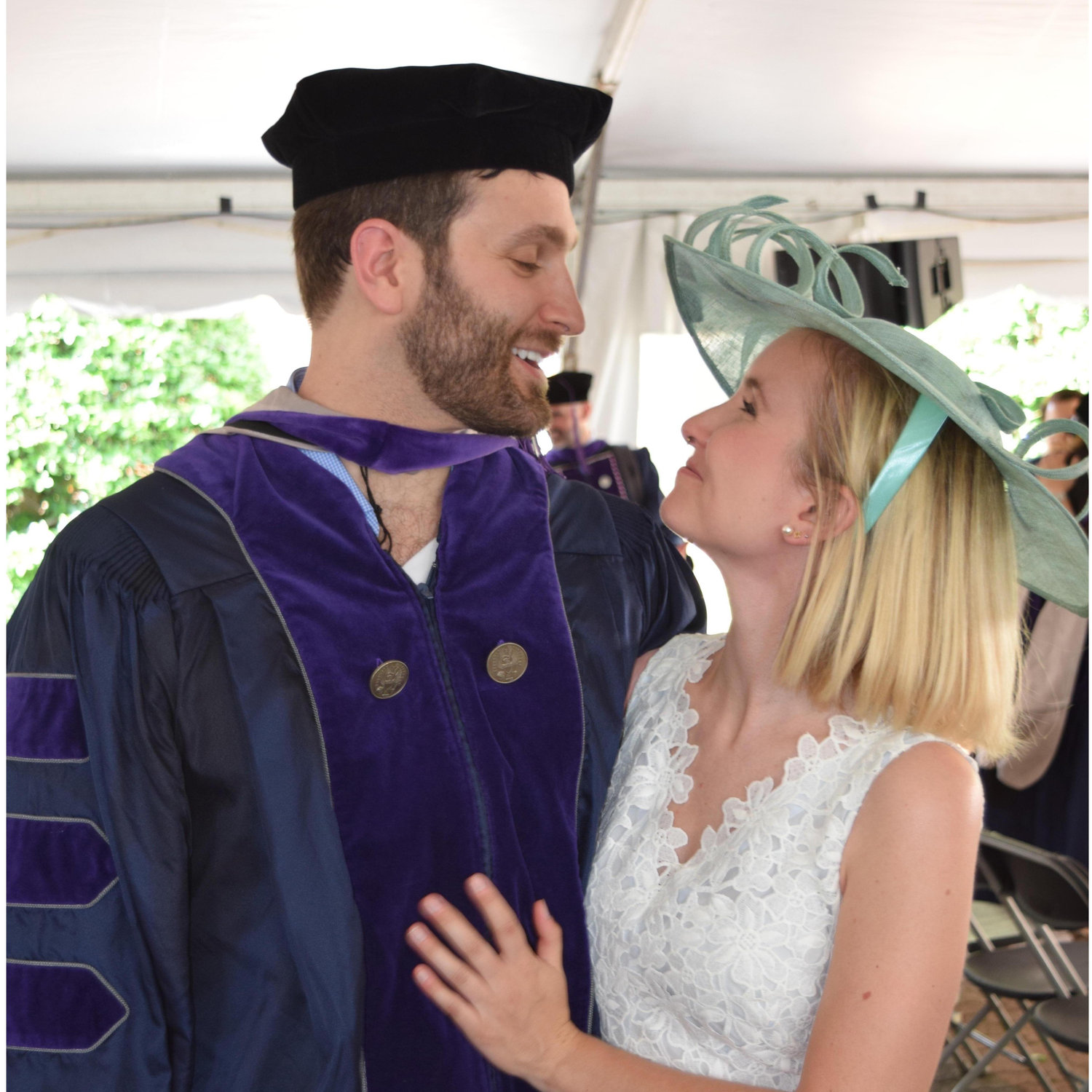 If Seth gets to where a hat, Hannah does too.