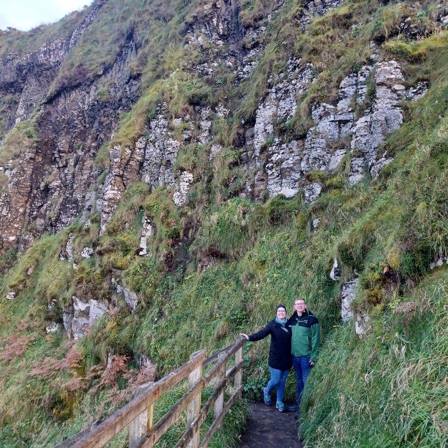Fun fact -- we climbed a lot of stairs in Ireland.