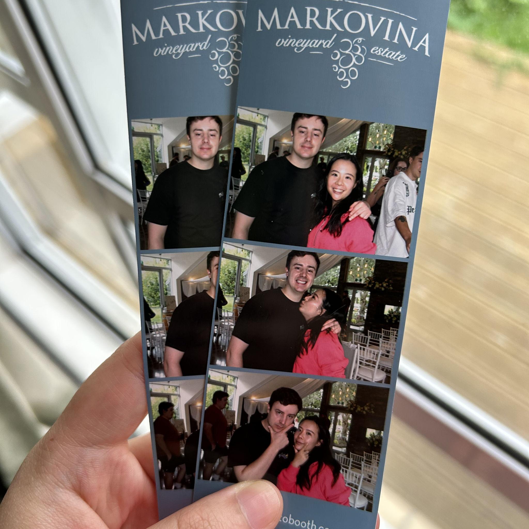 29 August 2026, Markovina Vineyard Estate, Kumeū, Auckland - A view into the future where we hope to see you all! Andrew was too slow in the first one but surely he nailed the last one?