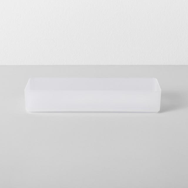 Small Plastic Bathroom Tray Clear - Made By Design™