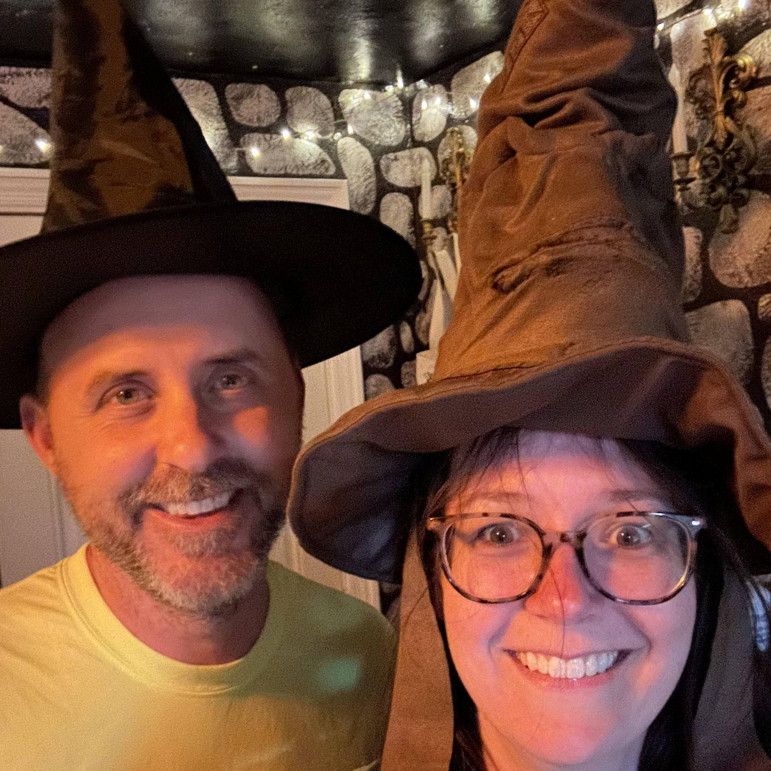 Wizard House! We watched Harry Potter for the first time. WV, 2024
