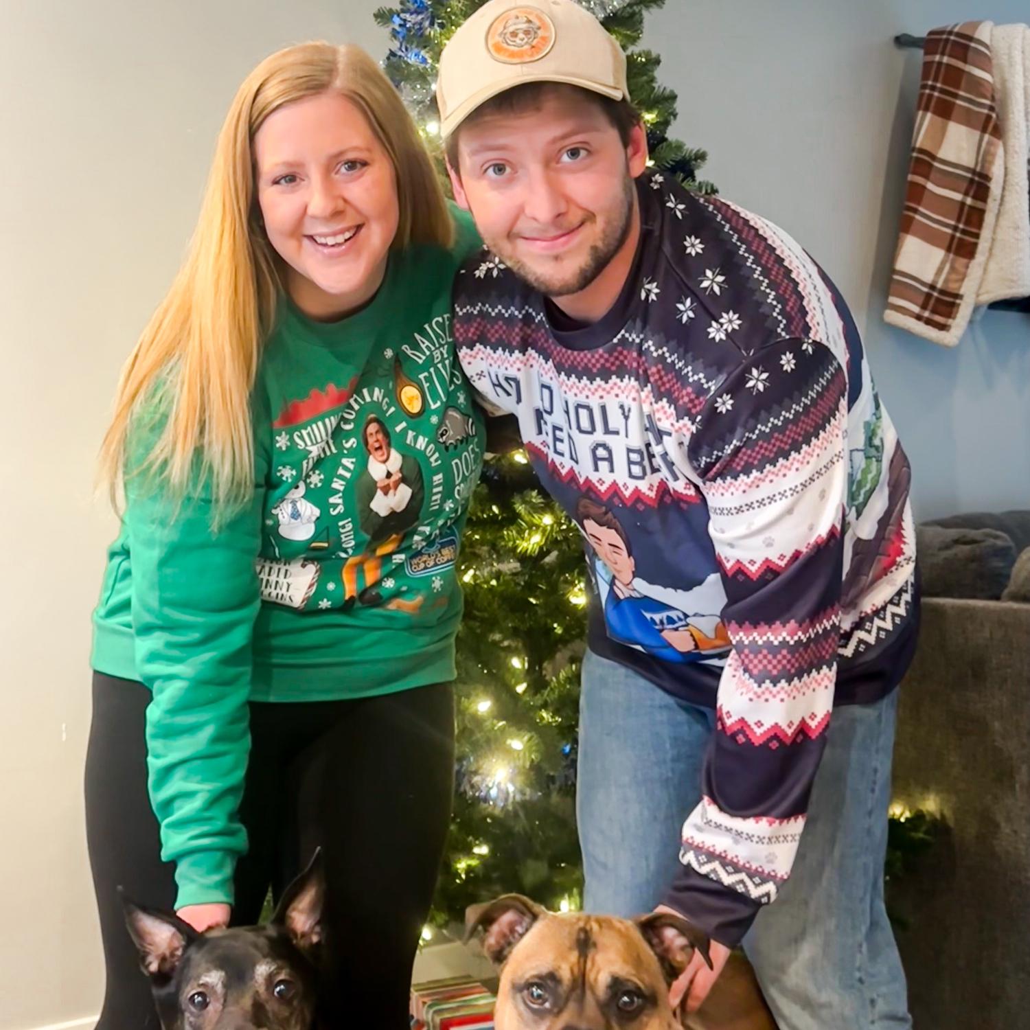 Last Christmas engaged and with our Nala ❤️