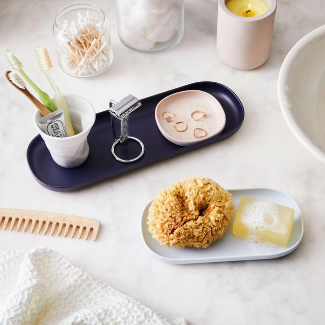 Metal & Wood Nesting Trays (Set of 3)