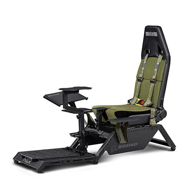 Next Level Racing Flight Simulator Cockpit: Boeing Military  Edition