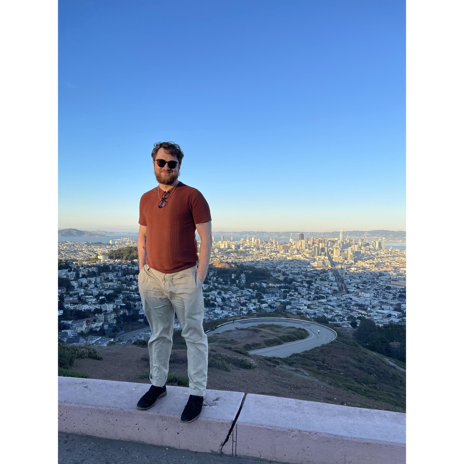 Of course I, a massive hipster, had to go see Twin Peaks. Damn fine views. Another lovely day curated by Madeline, with all the things she was excited to show me from her life in the Bay.